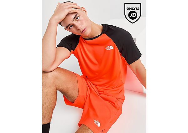 The North Face Perfor ce T-Shirt Orange