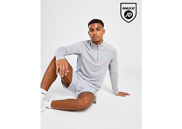 The North Face Performance 1 4 Zip Top Grey