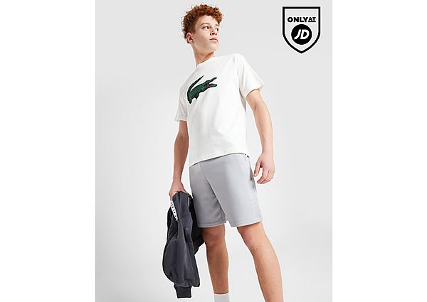 Lacoste Poly Logo Shorts Junior - Mens, Grey