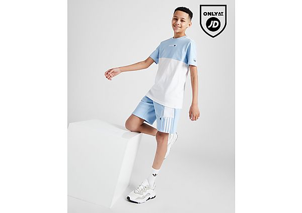 Adidas Originals Itasca Colour Block Shorts Junior Blue