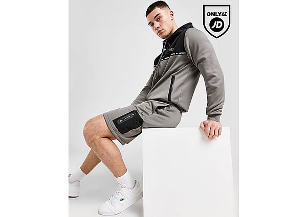 Lacoste Woven Pocket Shorts - Mens, Grey