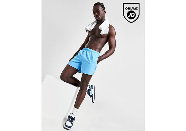 Nike Core 5" Swim Shorts Blue- Heren Blue