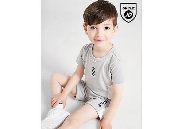 Nike Hybrid T-Shirt Short Set Infant Grey