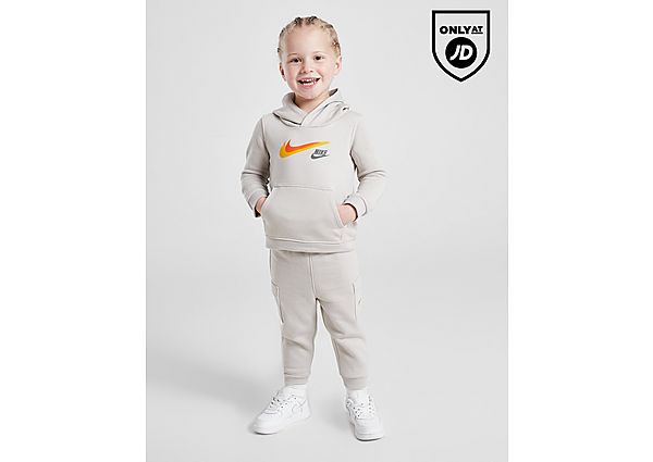 Nike Cargo Overhead Hoodie Tracksuit Infant - Mens, Grey