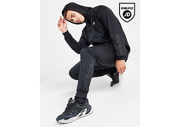 Adidas Badge of Sport Linear Logo Track Pants Black- Heren Black