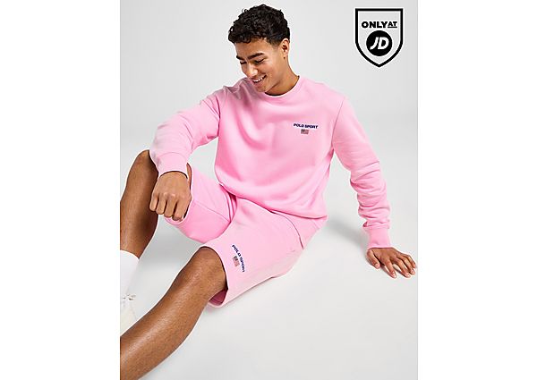 Polo Ralph Lauren Small Logo Crew Sweatshirt Pink- Heren Pink