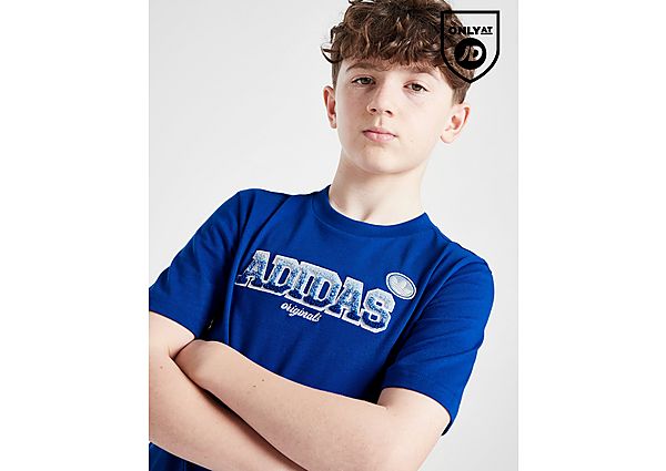 Adidas Originals Collegiate Logo T-Shirt Junior BLUE