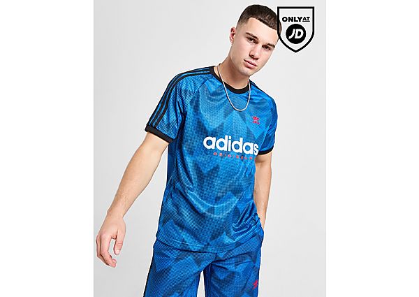 Adidas Originals Football T-Shirt Blue