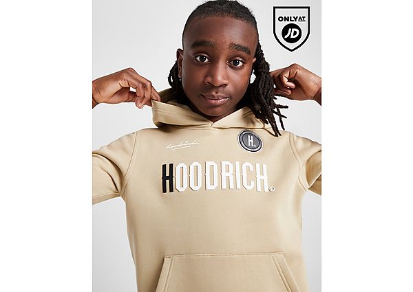 Hoodrich Goal Overhead Hoodie Junior Brown