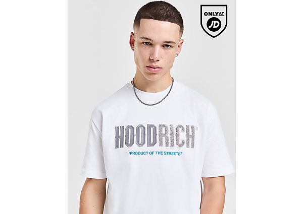 Hoodrich OG Fade T-Shirt White- Heren White