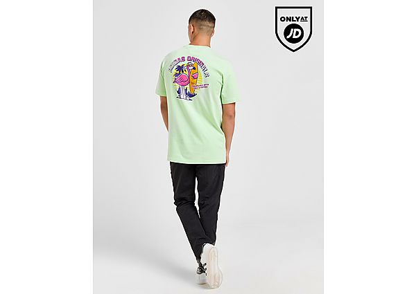 Adidas Originals Flamingo T-Shirt Green- Heren Green