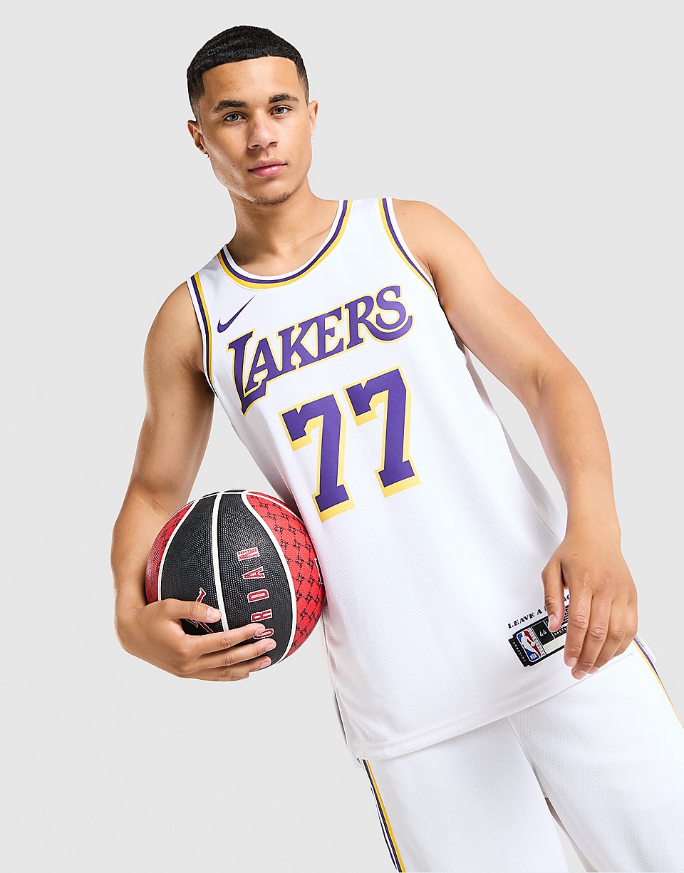 NBA Los Angeles Lakers Swingman Doncic #77 Jersey