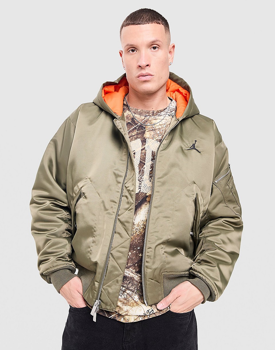 Flight Hooded Bomber Jacket