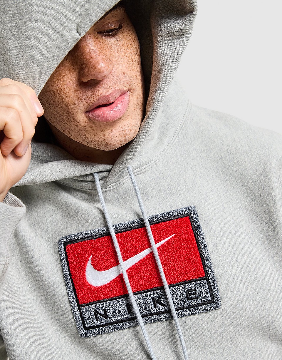 Chenille Logo Solo Swoosh Hoodie