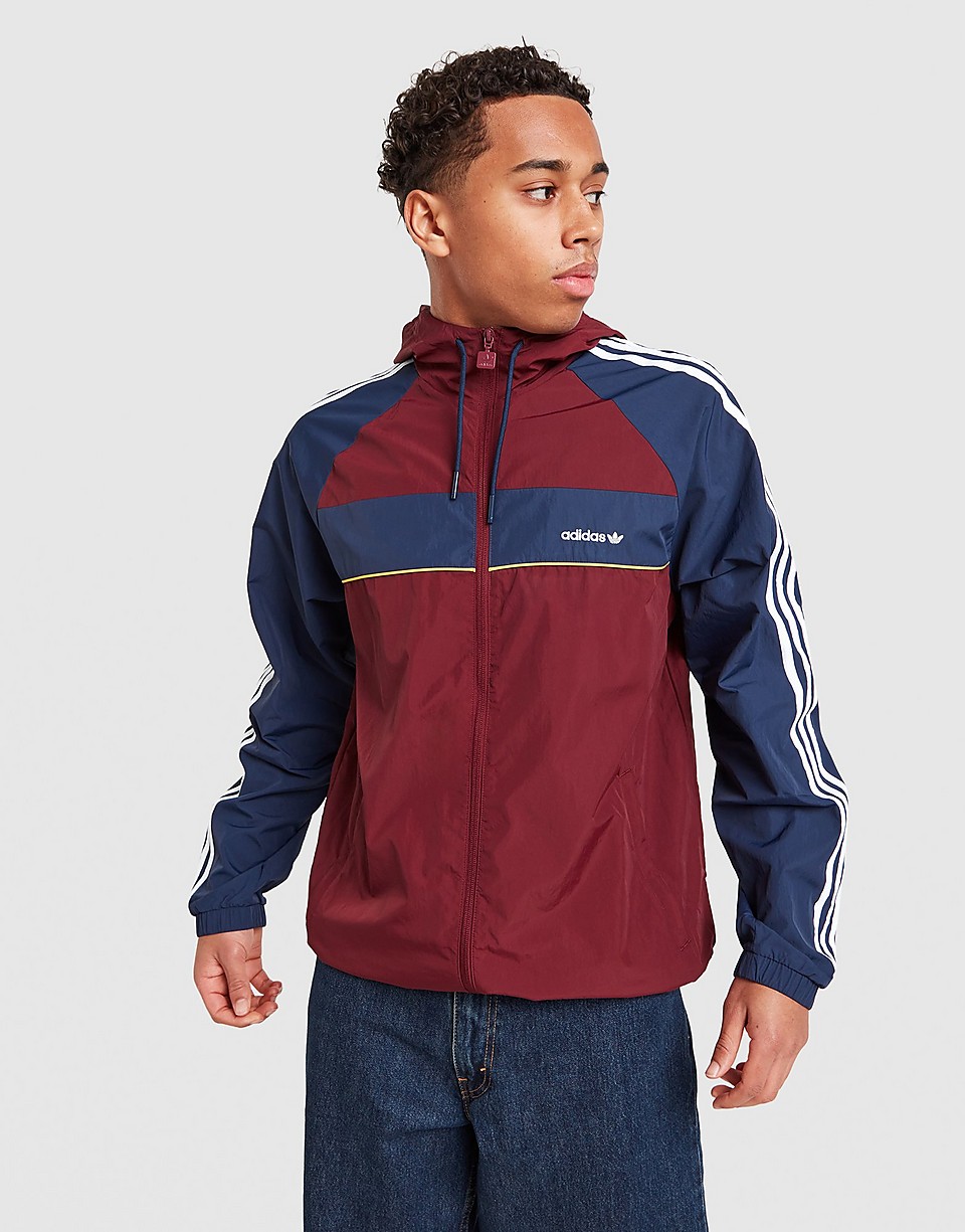 Colour Block Retro Windbreaker