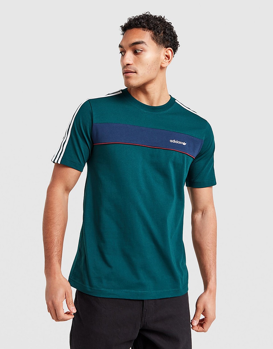 Colour Block Retro T-Shirt