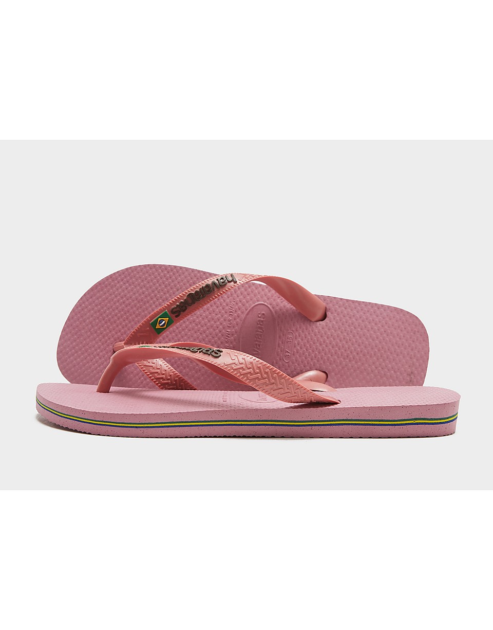 Brazil Logo Flip Flops Women's