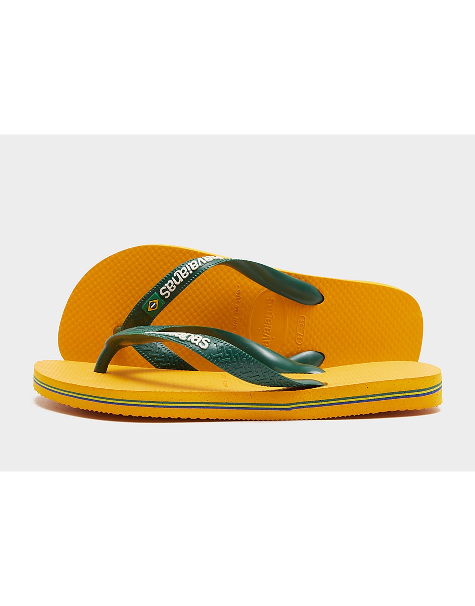Brazil Logo Flip Flops Women's