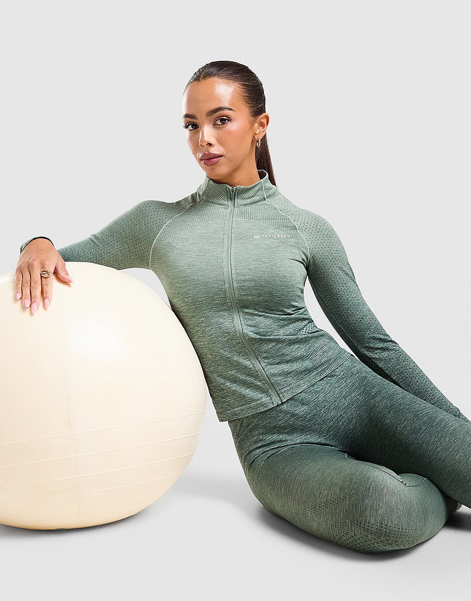 Evocurve Seamless Full Zip Top