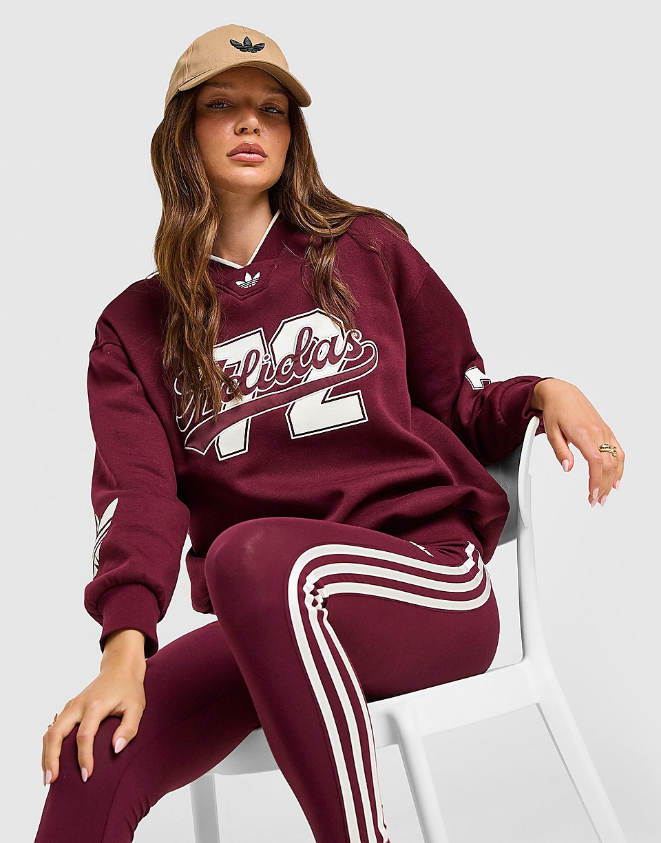 Varsity V Neck Sweatshirt