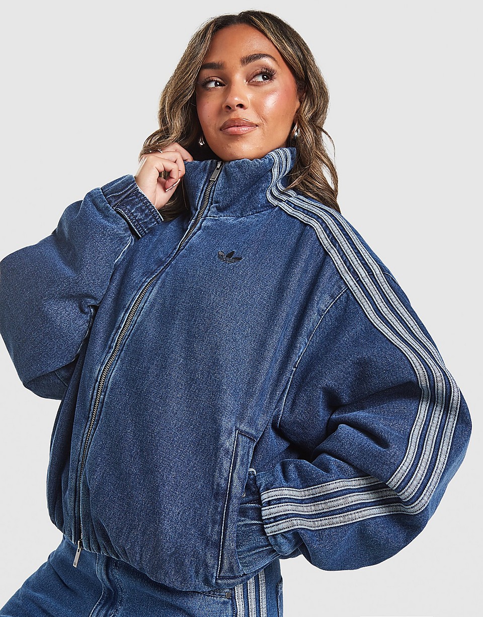 3-Stripes Padded Denim Jacket