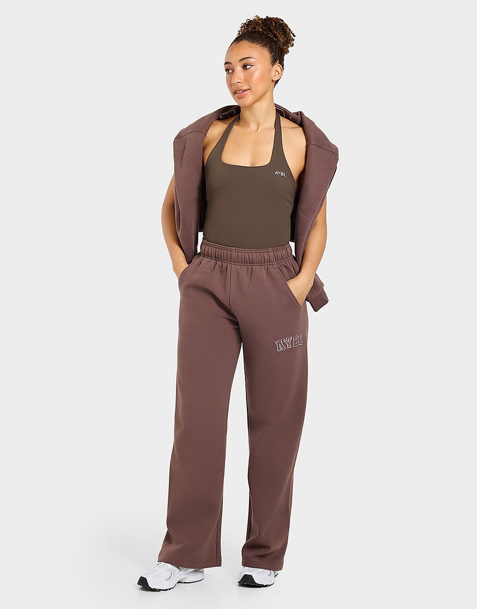 Varsity Applique Wide Leg Joggers