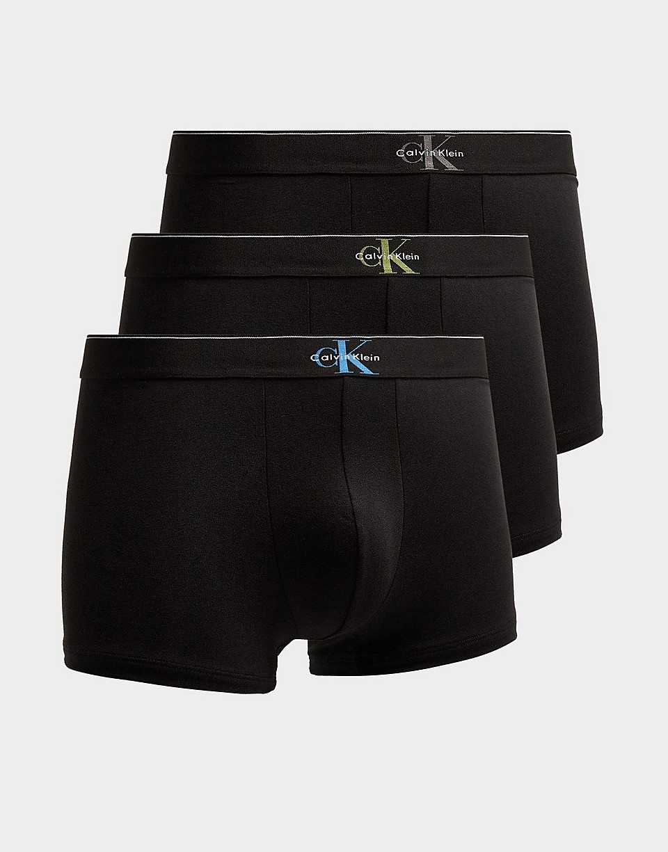 3-Pack Mono Logo Trunks