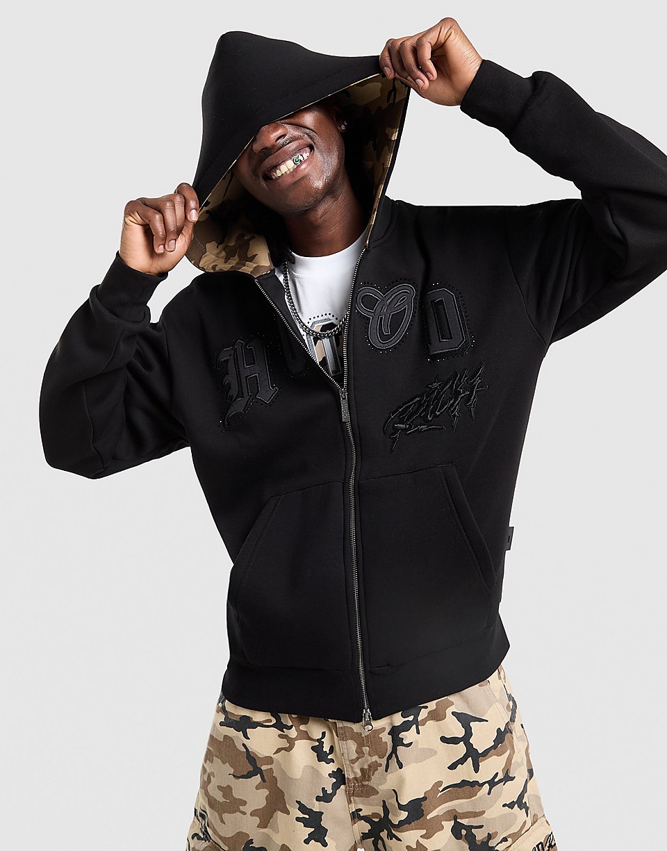 Camo Iron Full Zip Hoodie