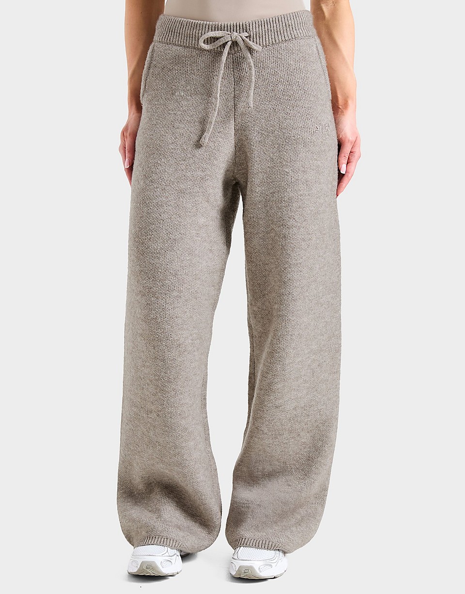 Soft Knitted Wide Joggers