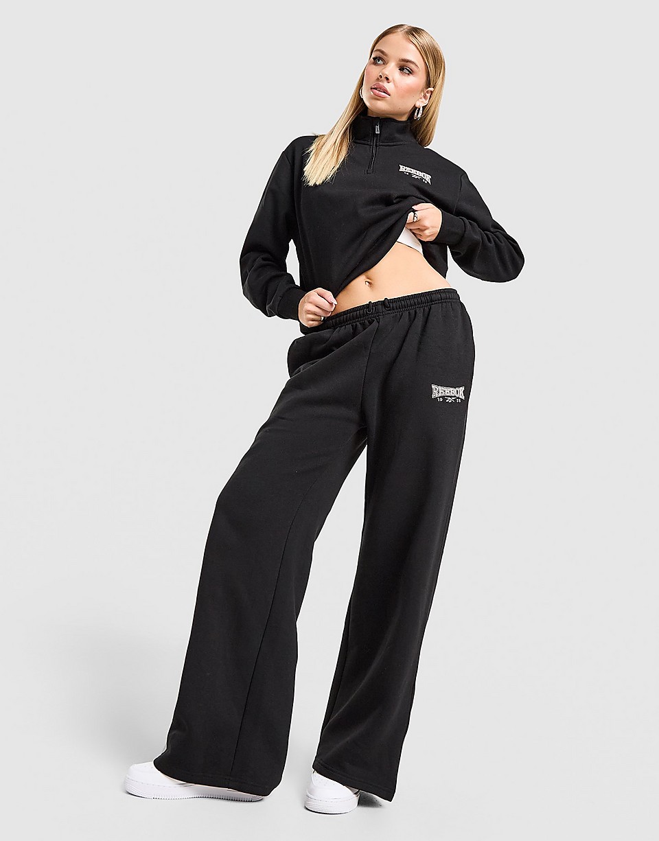 College Wide Leg Joggers
