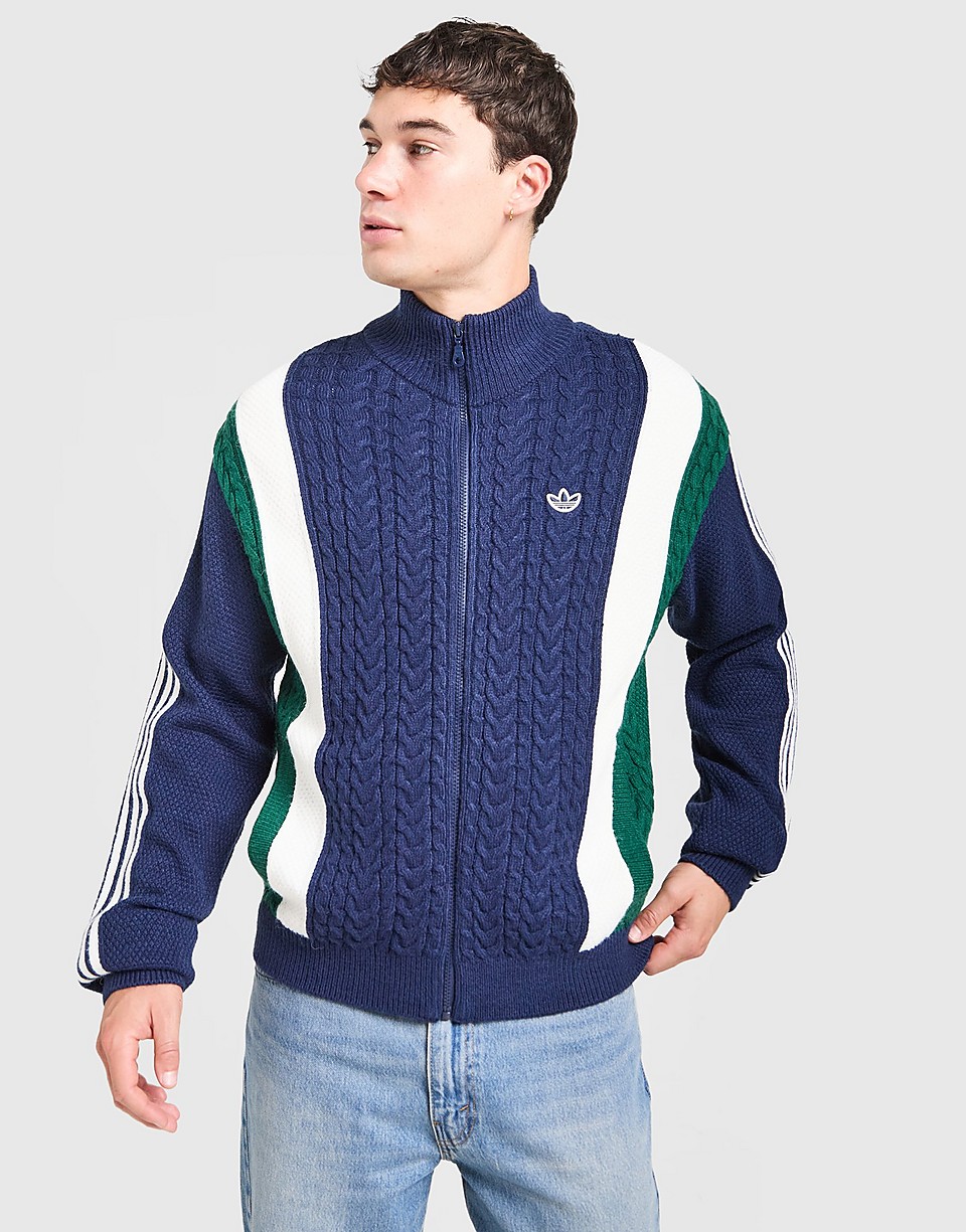 Winter Club Knitted Full Zip Track Top