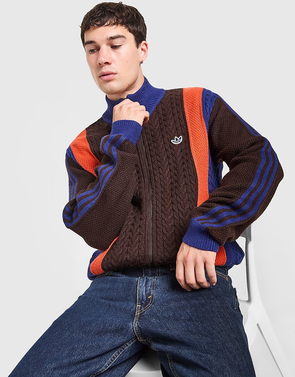 Winter Club Knitted Full Zip Track Top