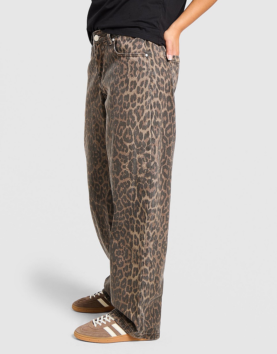 Leopard Jeans