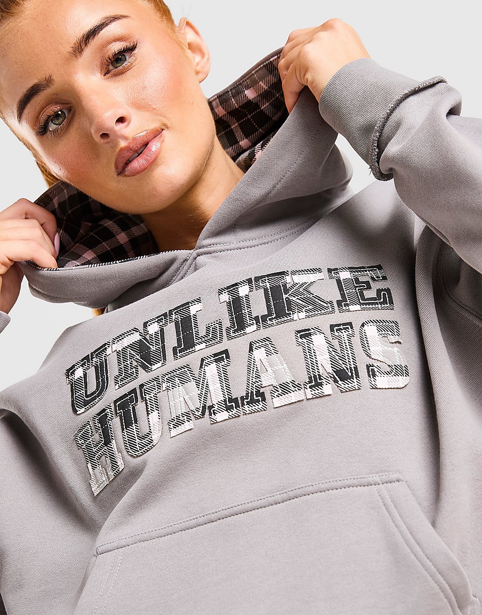 Checkers Boxy Hoodie