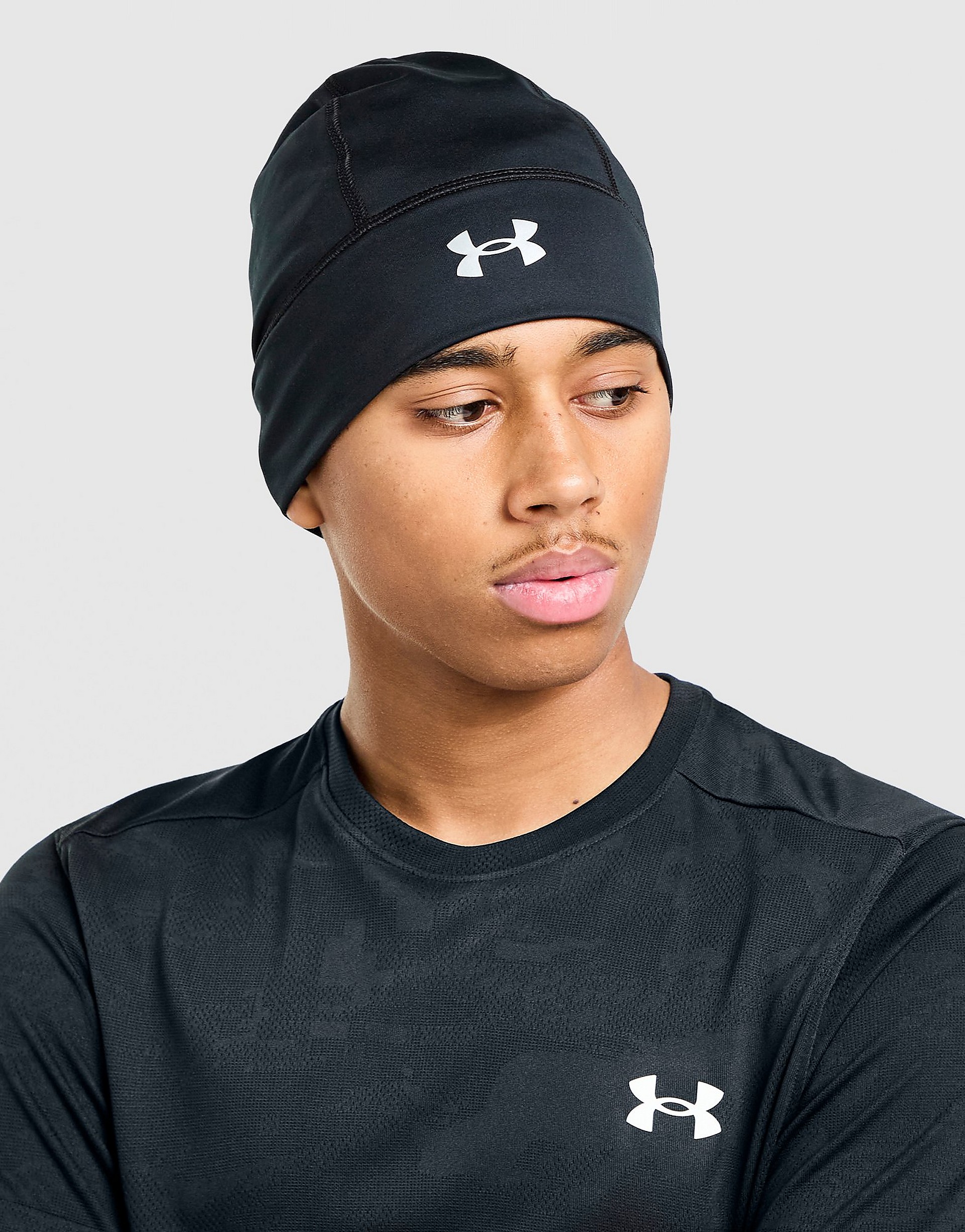 UNDER ARMOUR traditionalbeanie Beanie Storm Launch Black Beanie mössor herr – bild 3