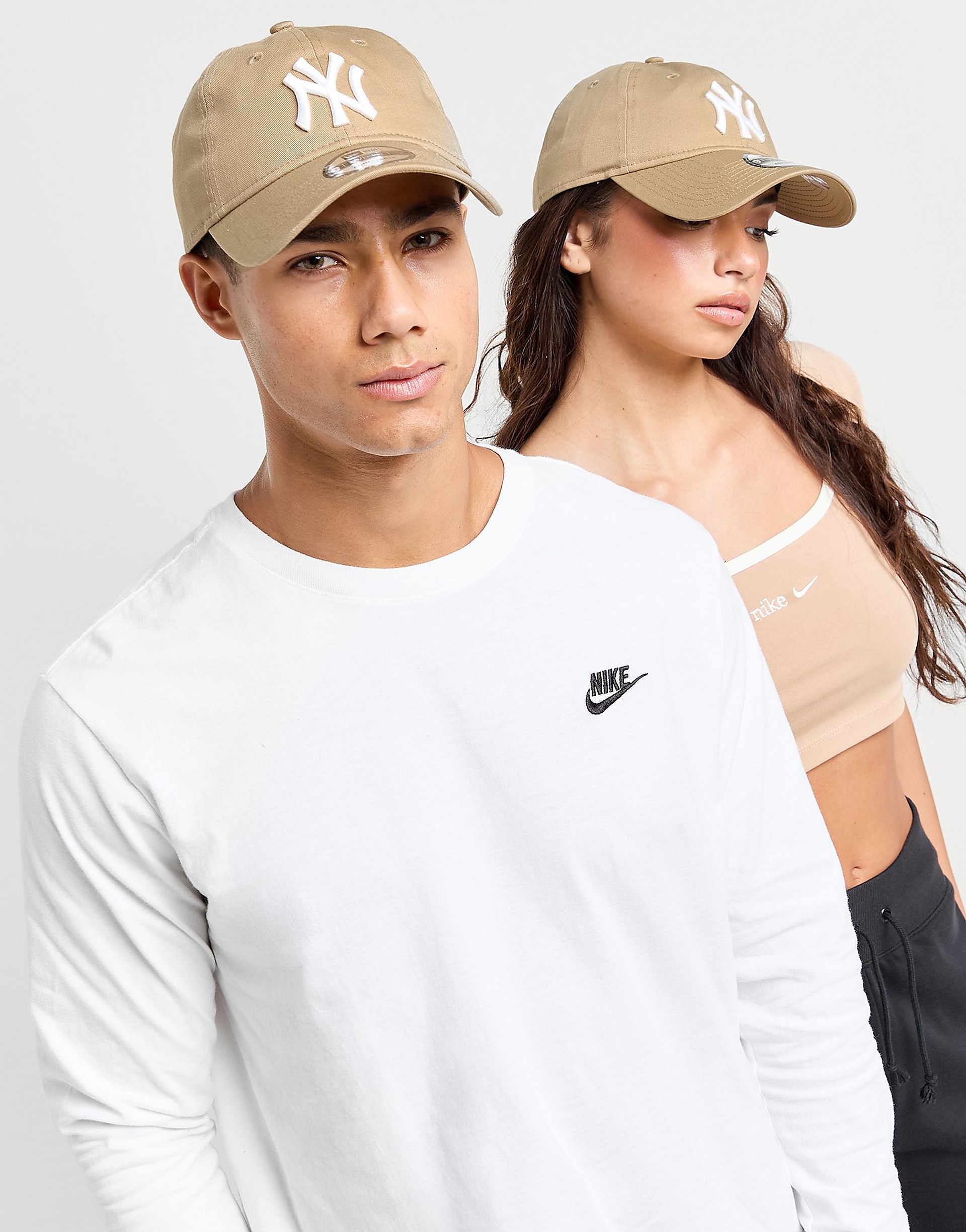 NEW ERA MLB Beige unconstructed Keps New York Yankees League Essential 9TWENTY Wheat/Yellow Dad Cap herr – bild 2