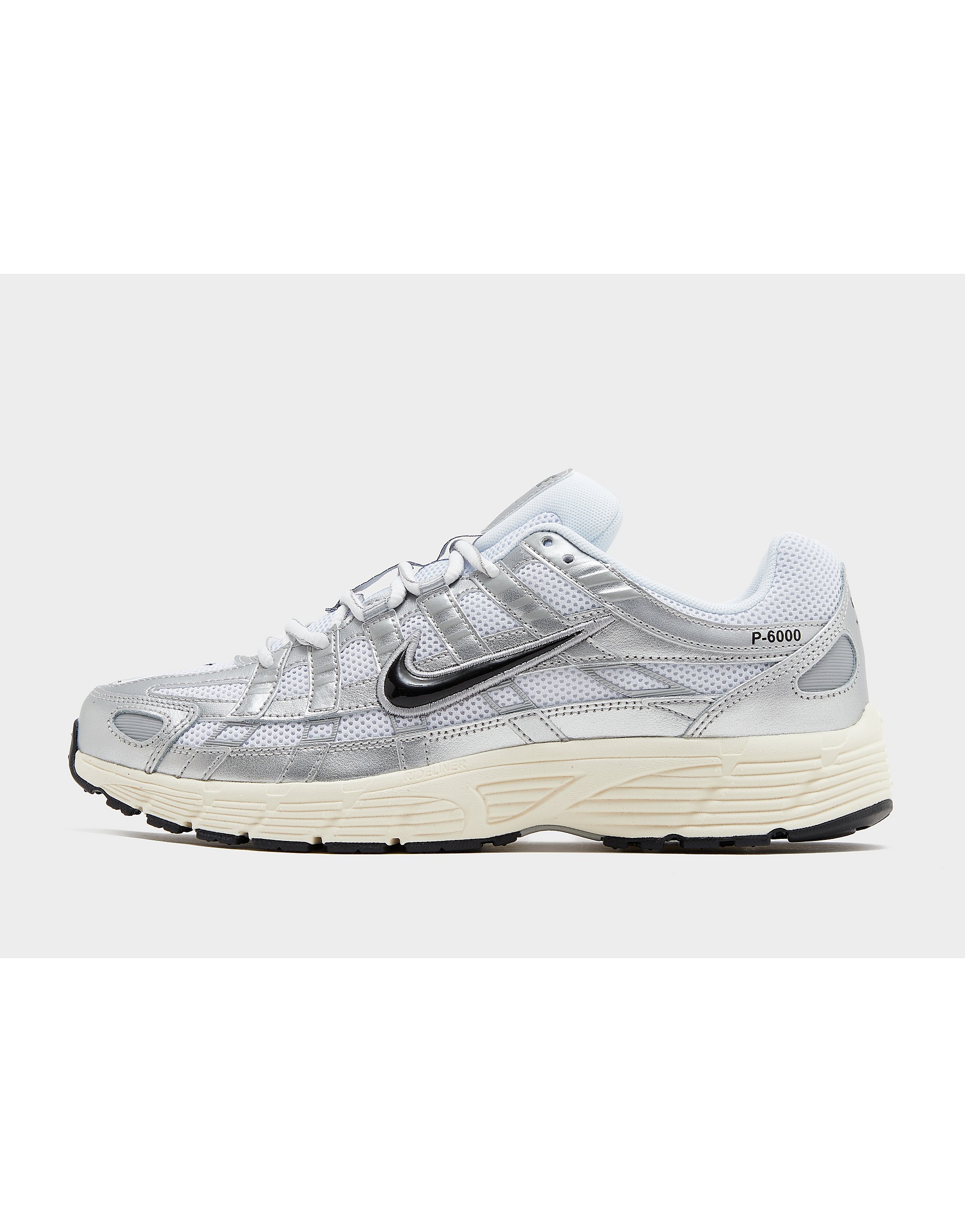 Nike Sportswear Låg sneaker 'P-6000' svart / silver sneakers herr – bild 2