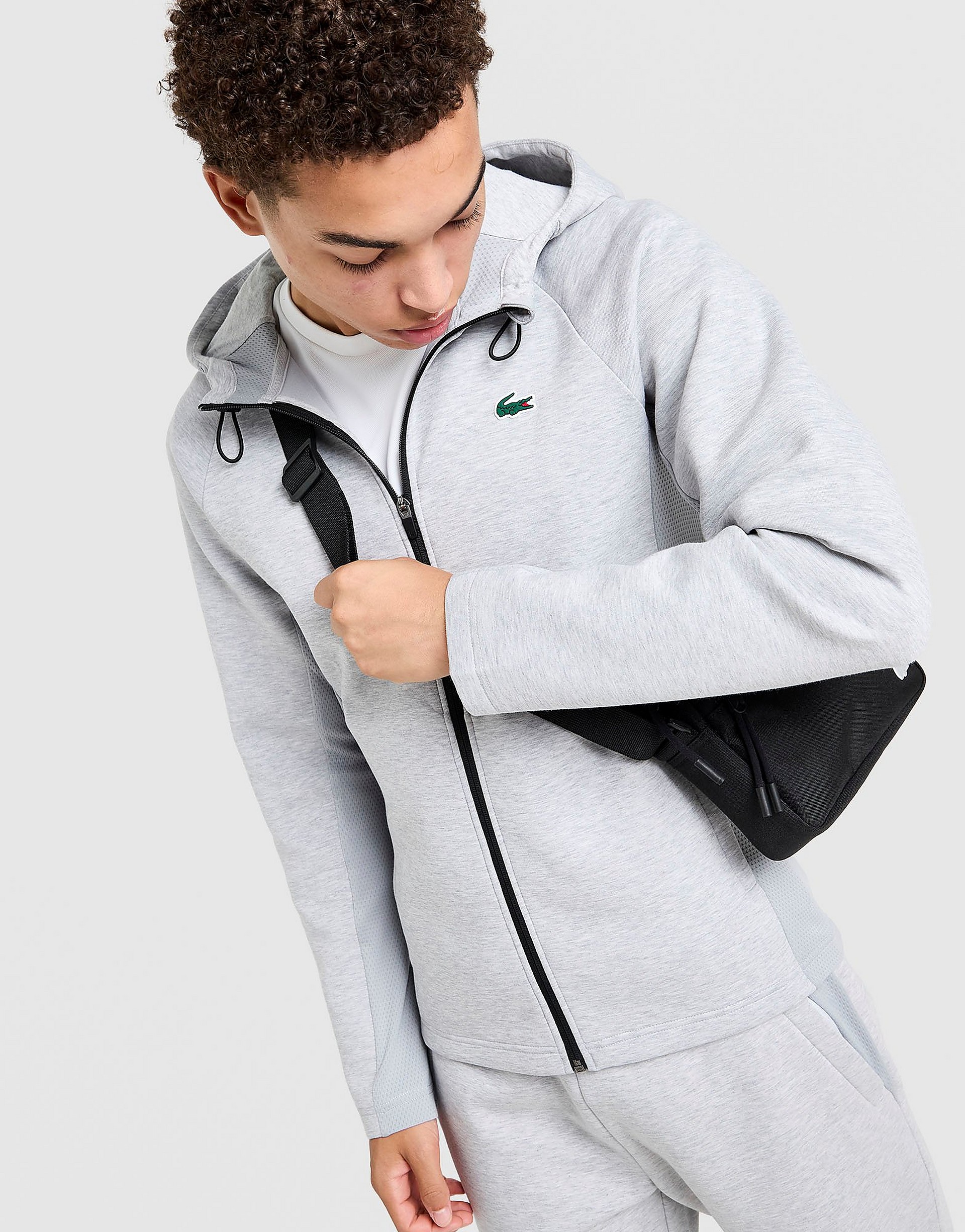 LACOSTE Tech Knit Full Zip Hoodie herr
