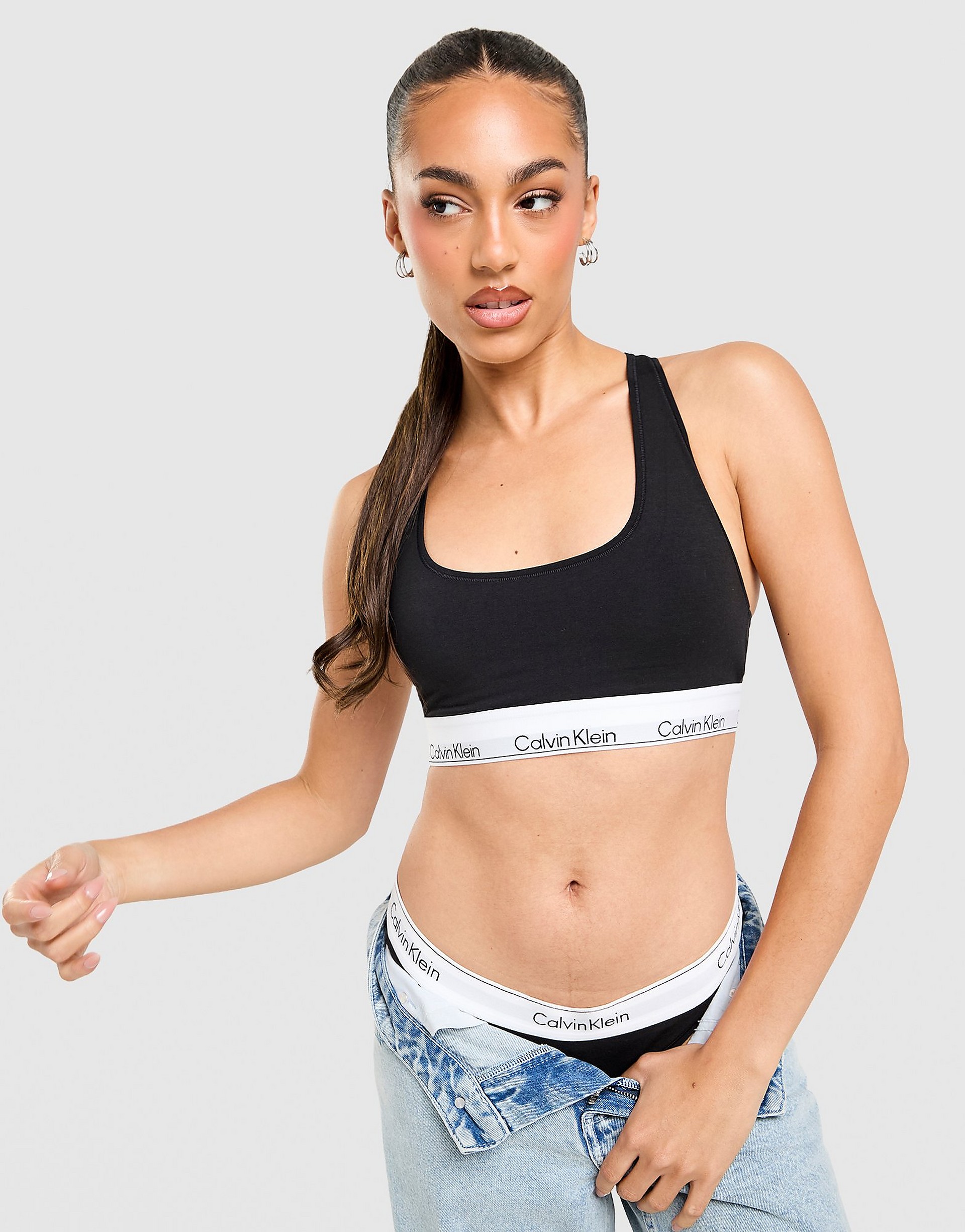 Calvin Klein Underwear Behå grå / svart bh dam – bild 2