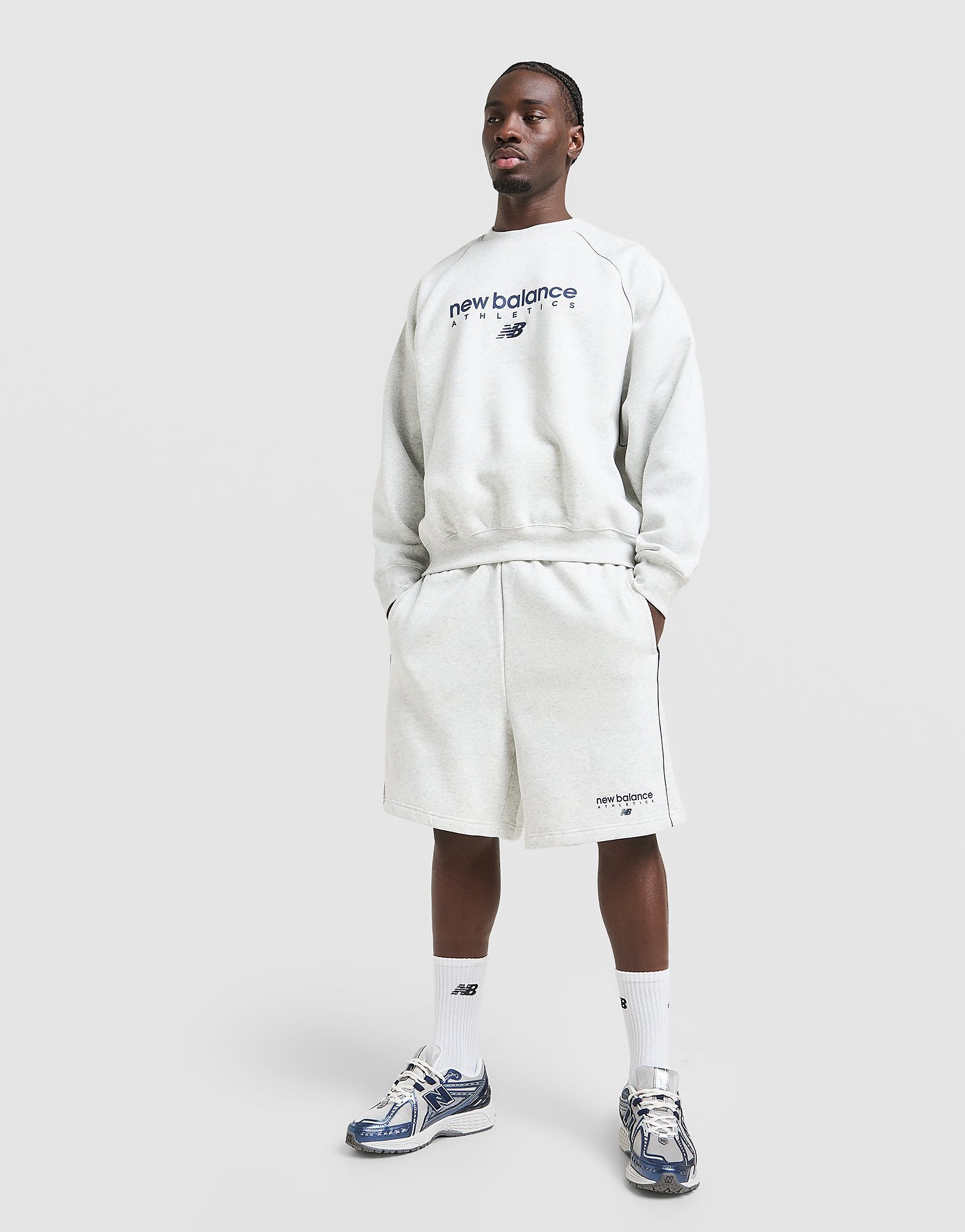 New Balance Trackside Piping Shorts herr