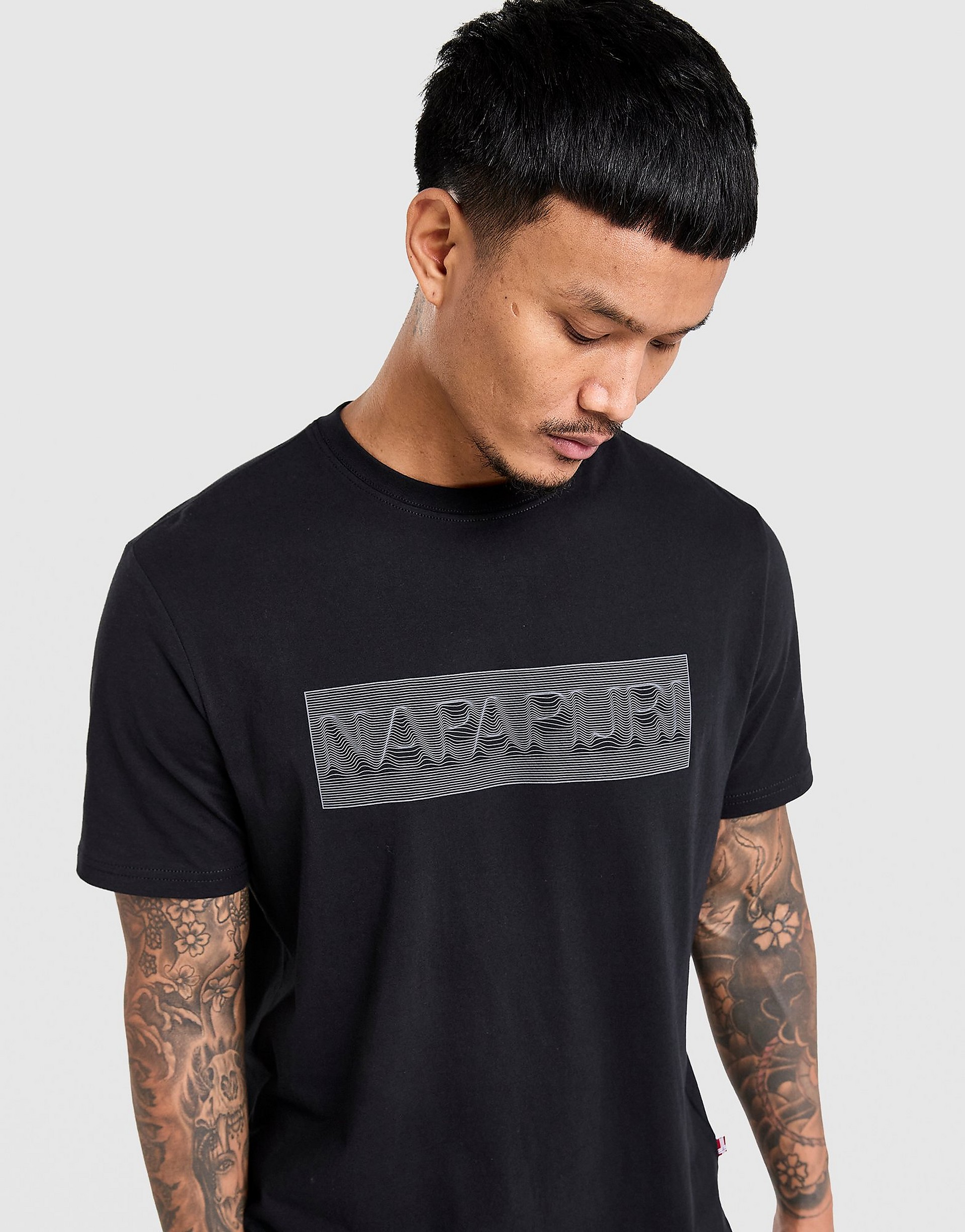 NAPAPIJRI Box Wave Graphic T-Shirt herr