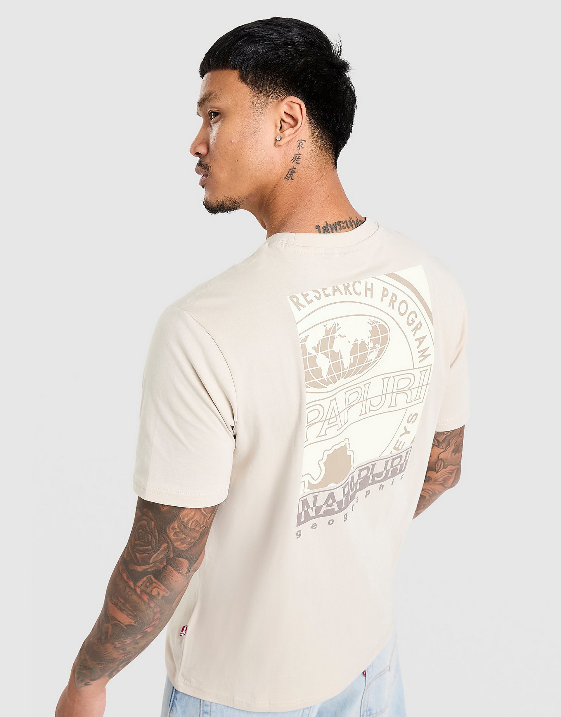 NAPAPIJRI Bollo Back Box Graphic T-Shirt herr