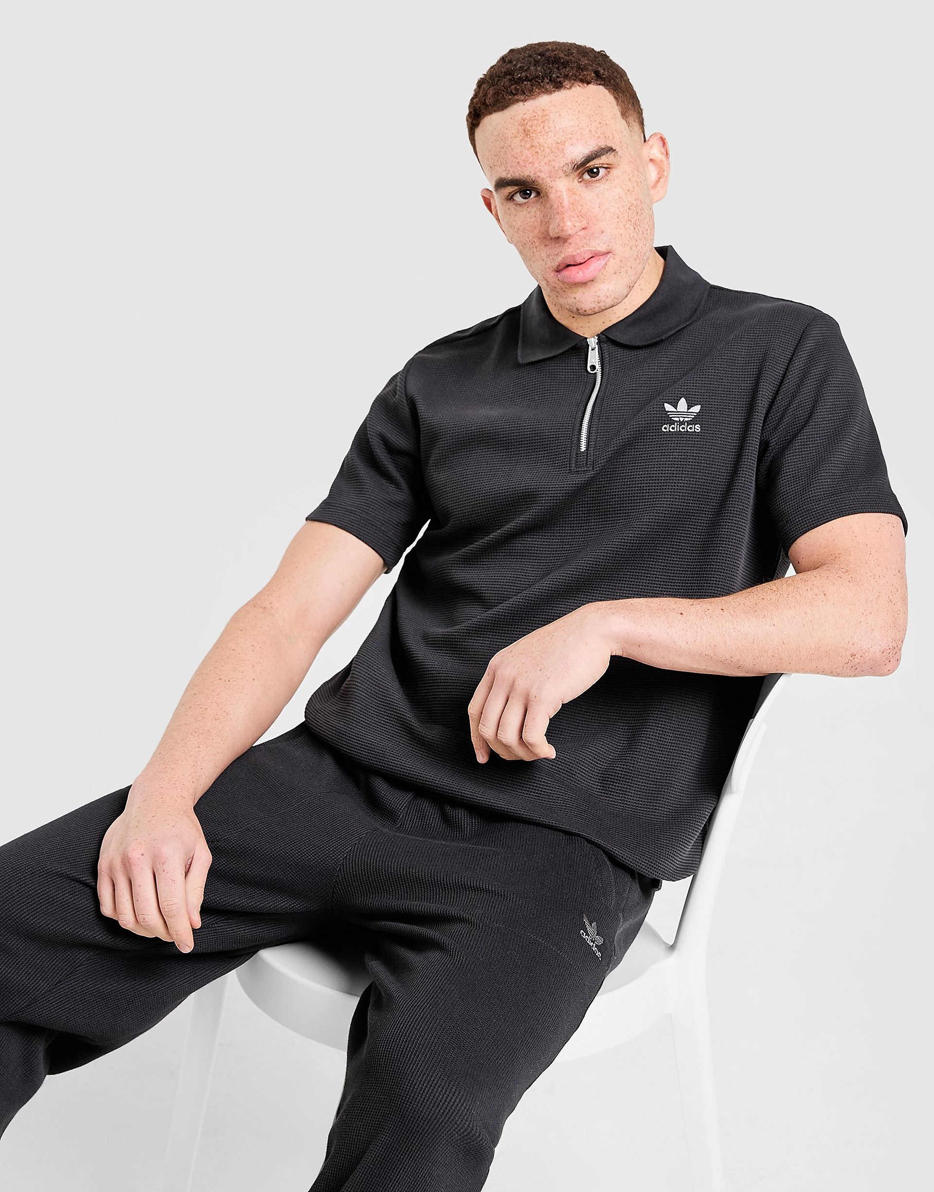 Adidas Originals Waffle Polo Shirt pikéer herr