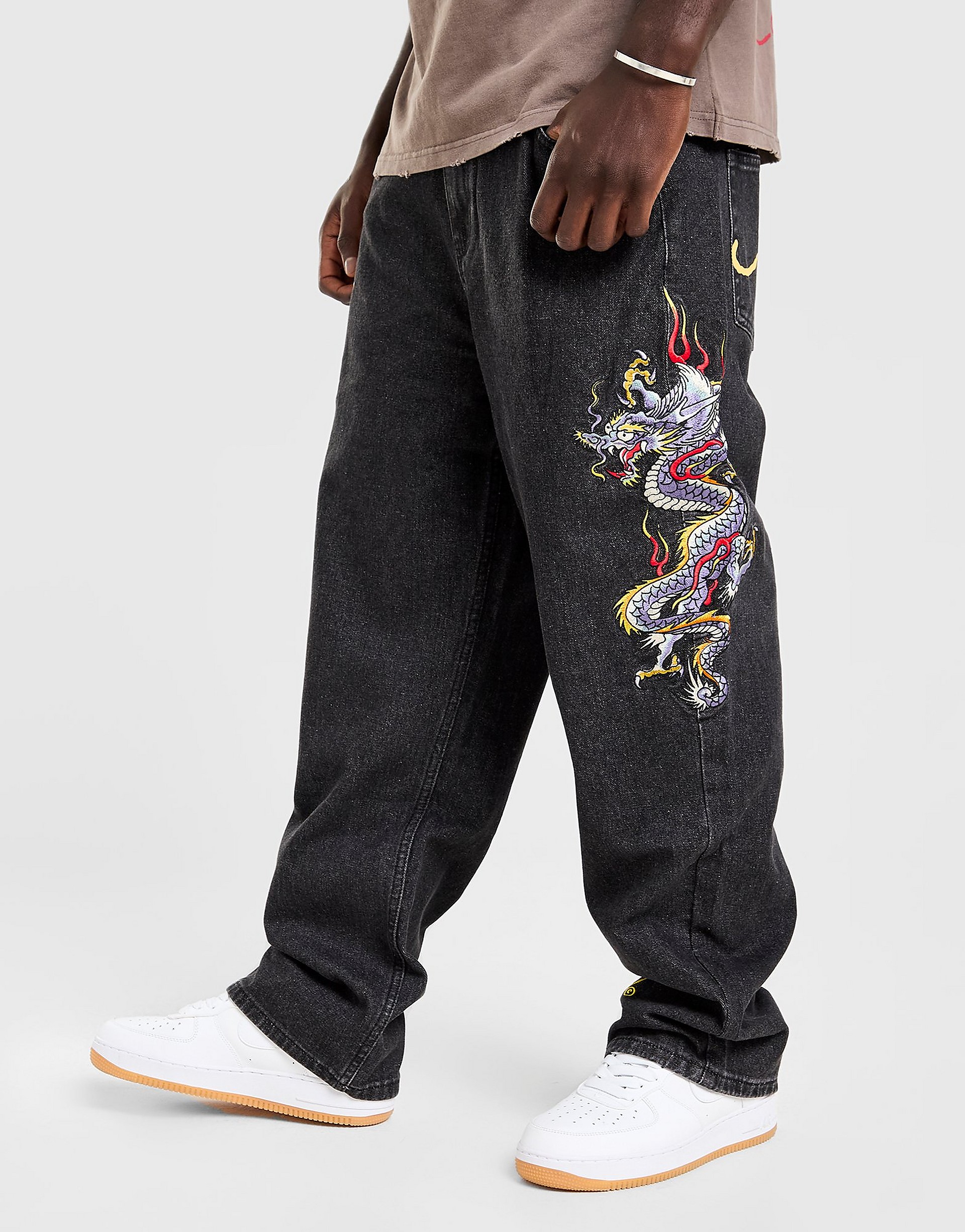 Ed Hardy Dragon Baggy Jeans herr