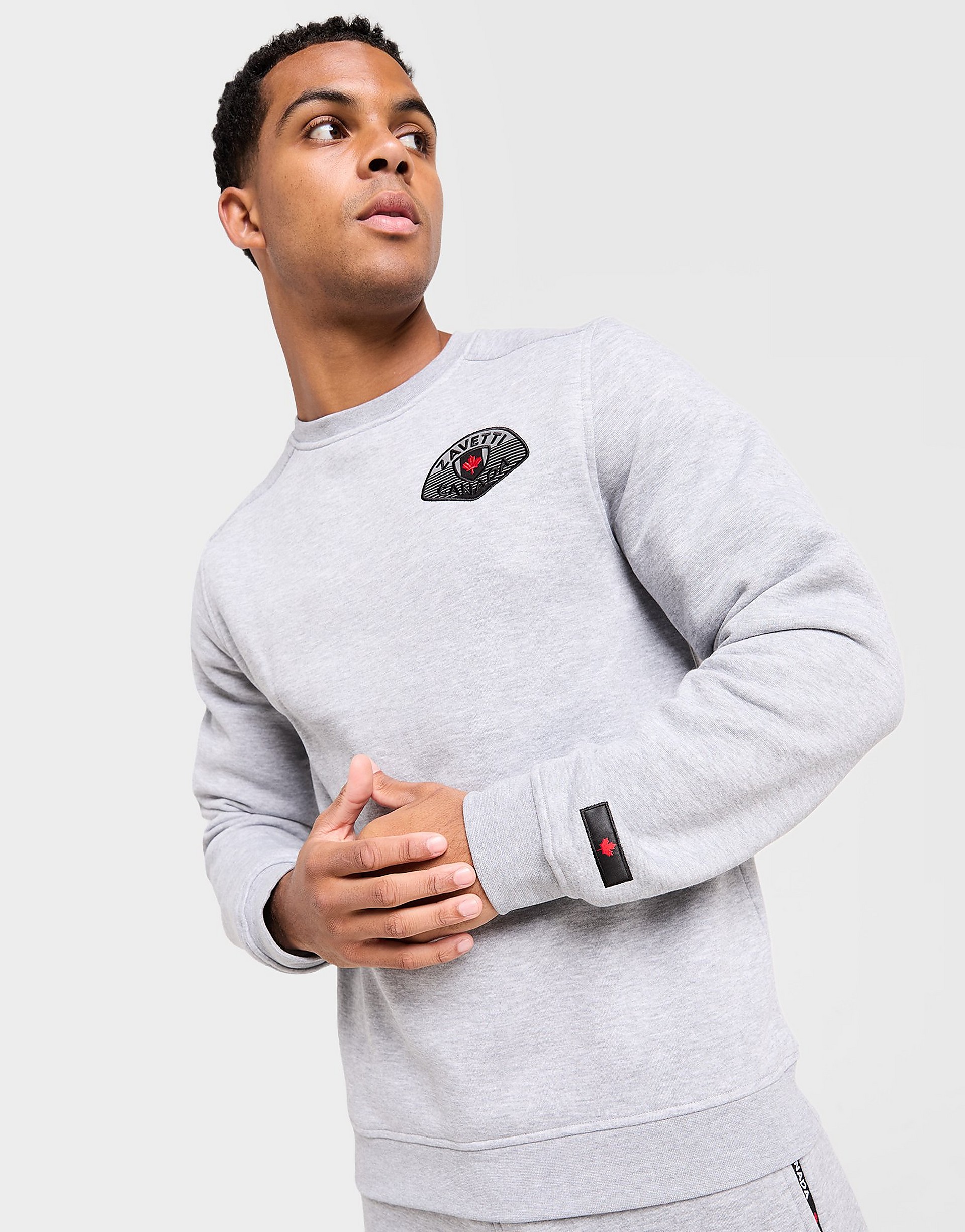 Zavetti Canada Botticini Compatto Crew Sweatshirt herr