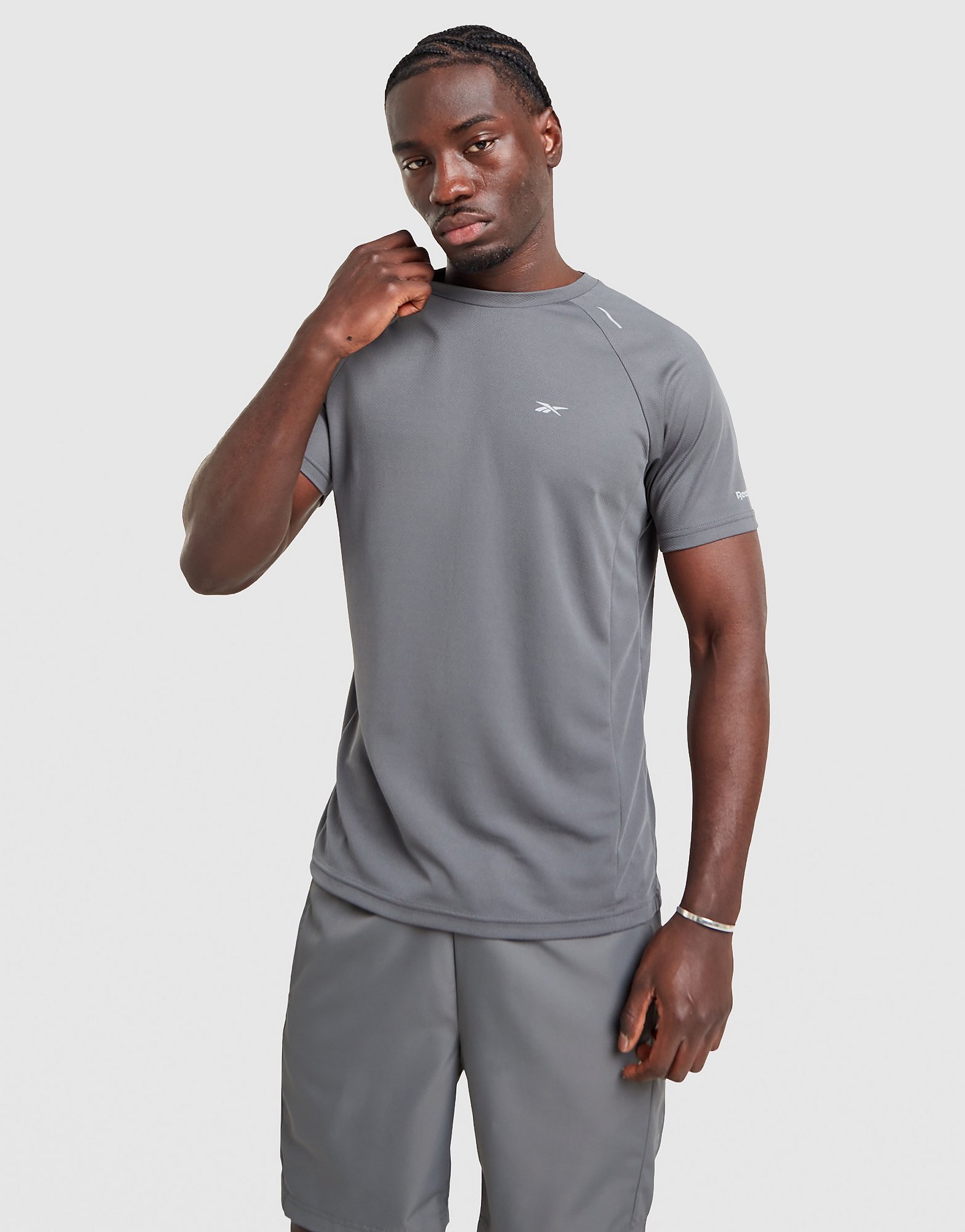 Reebok Milton Poly T-Shirt herr