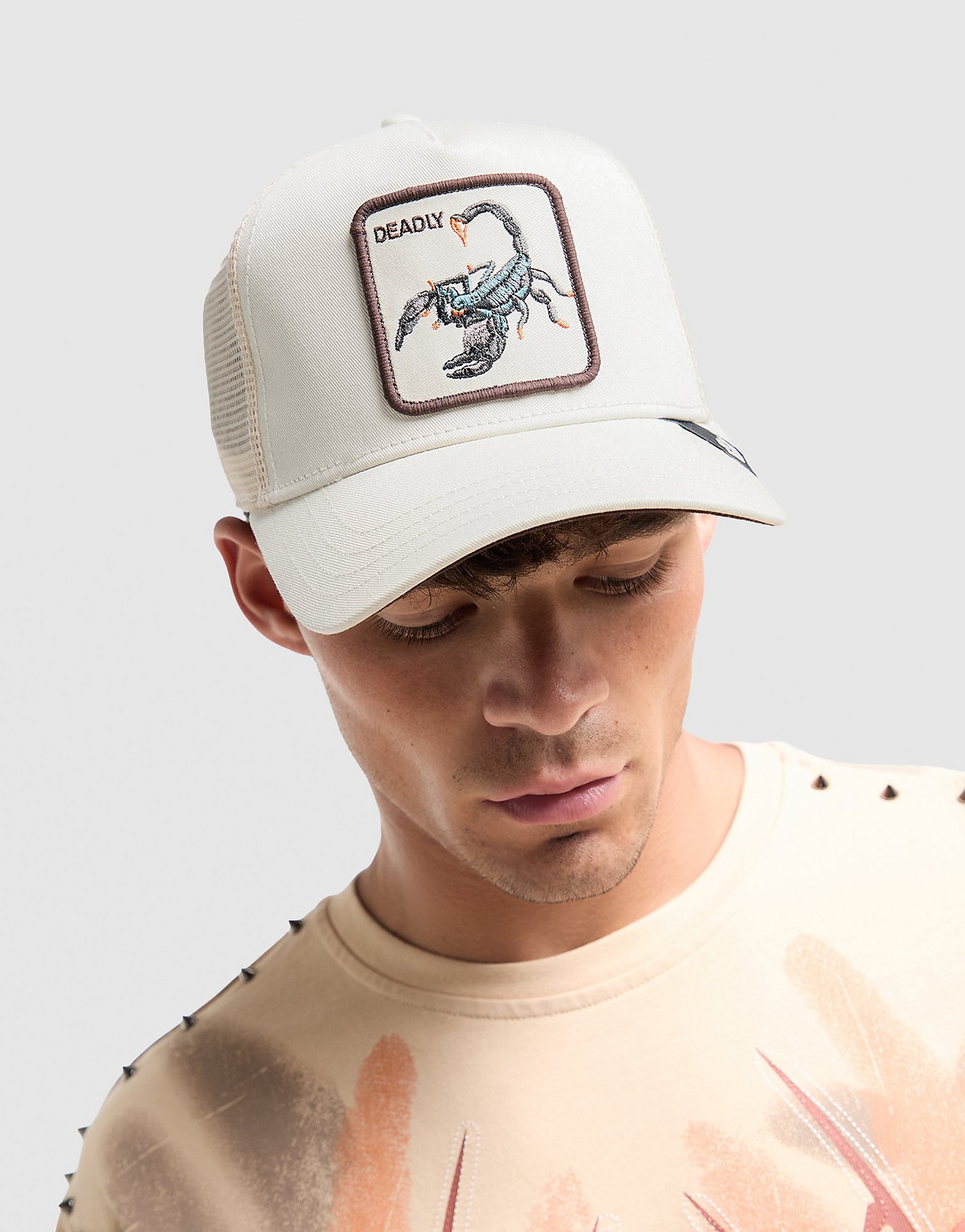 Goorin trucker Keps Deadly Scorpion Chalk A-frame Trucker herr – bild 2