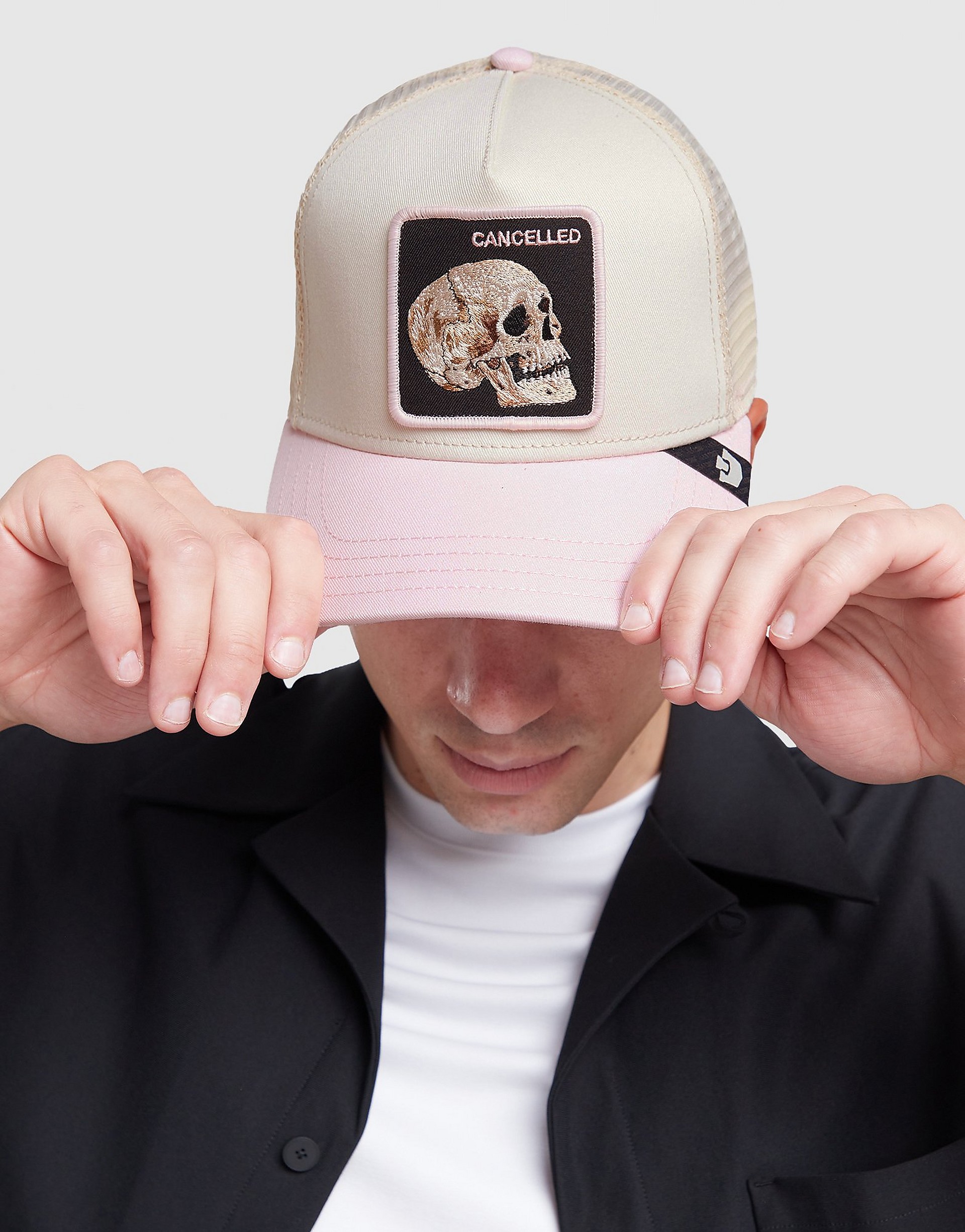 Goorin trucker Keps The Cancelled Skull Chalk/Whisper A-Frame Trucker herr – bild 2