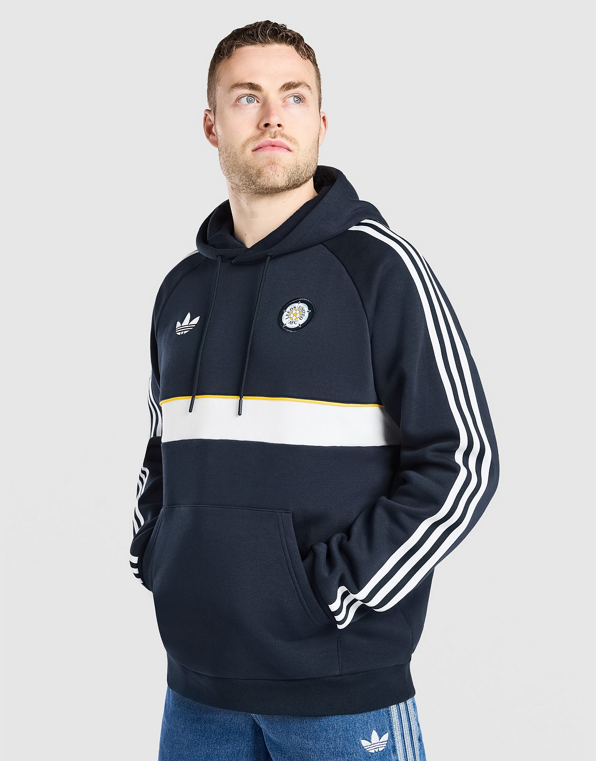 Adidas Originals Leeds United FC OG Hoodie herr