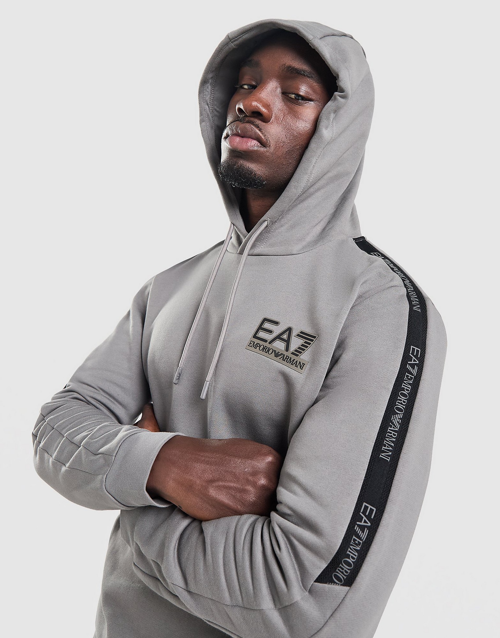 EA7 Emporio Armani Tape Logo Hoodie herr